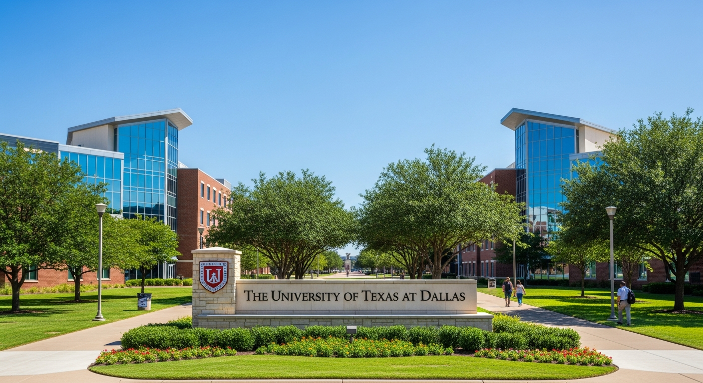 iconic campus entrance gate or sign