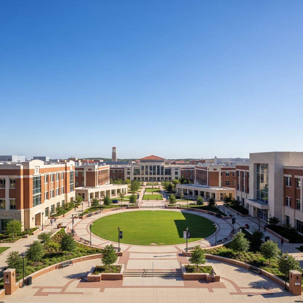 central quad or green space