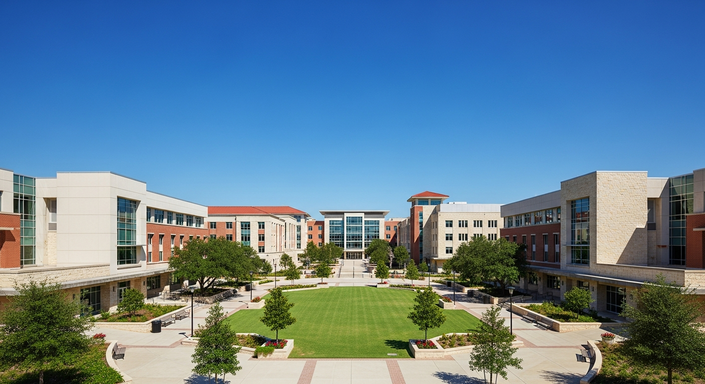 central quad or green space