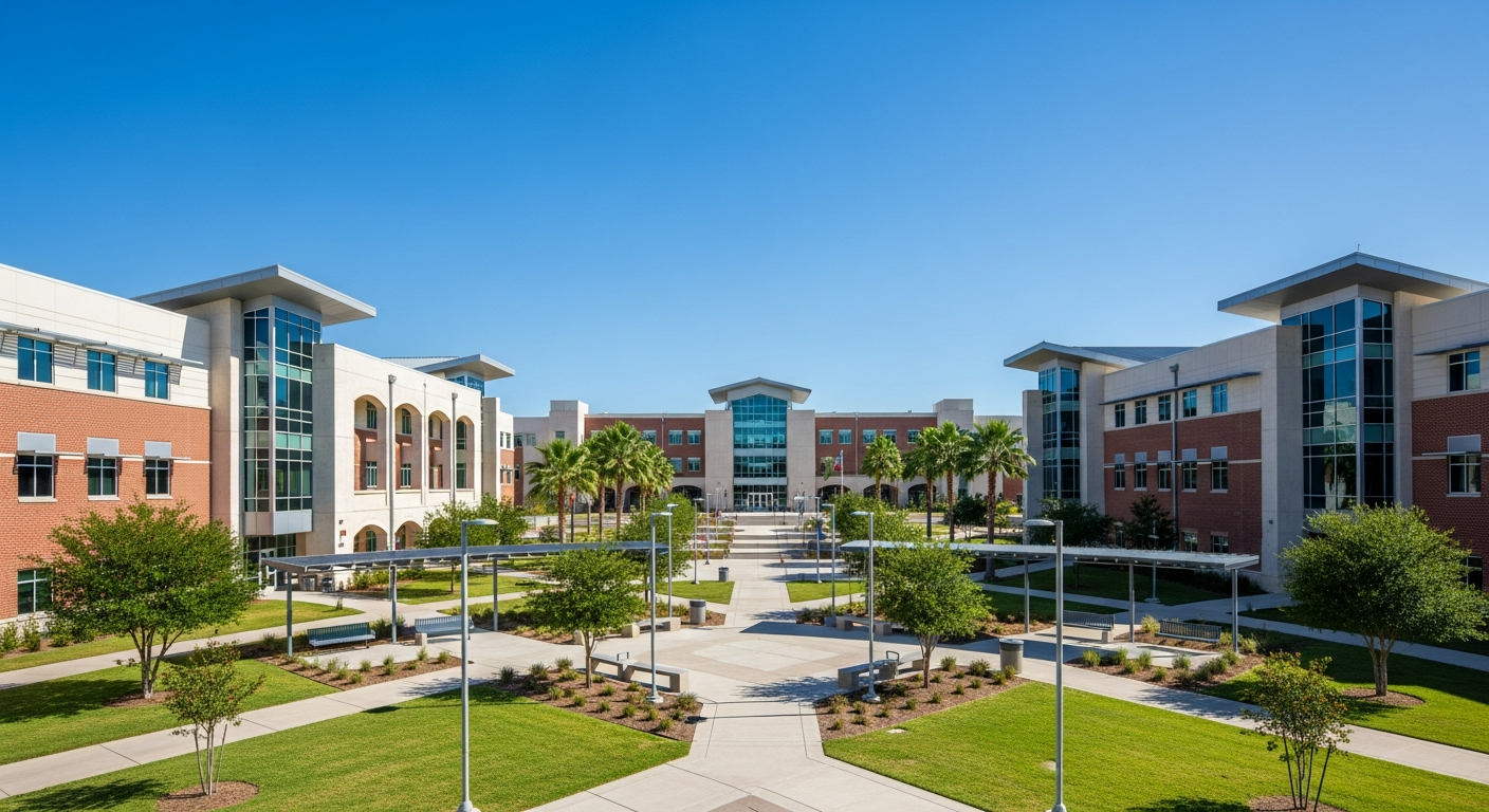 central quad or green space