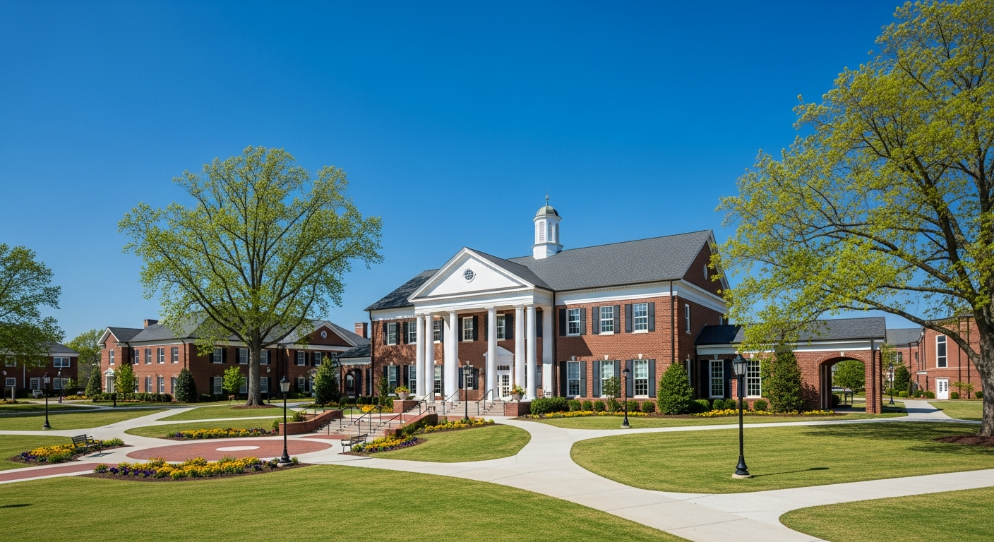 main administration building