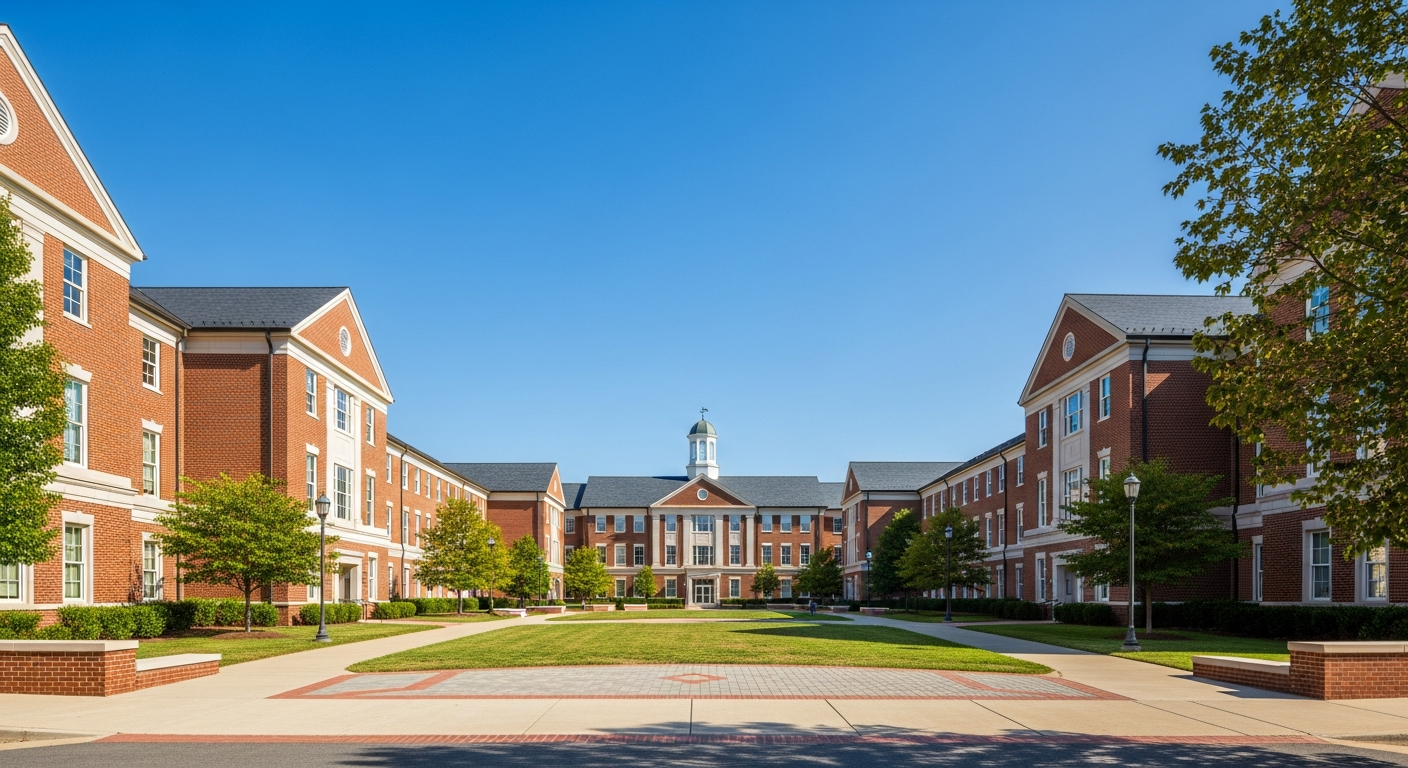 central quad or green space