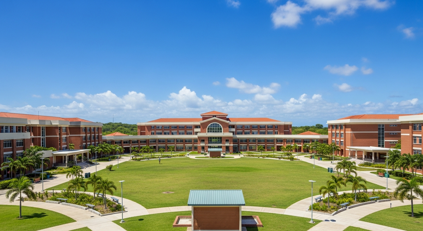central quad or green space