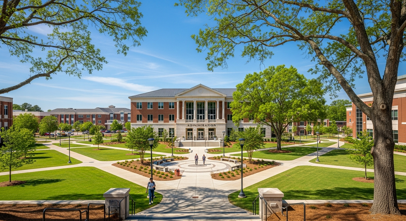 main administration building
