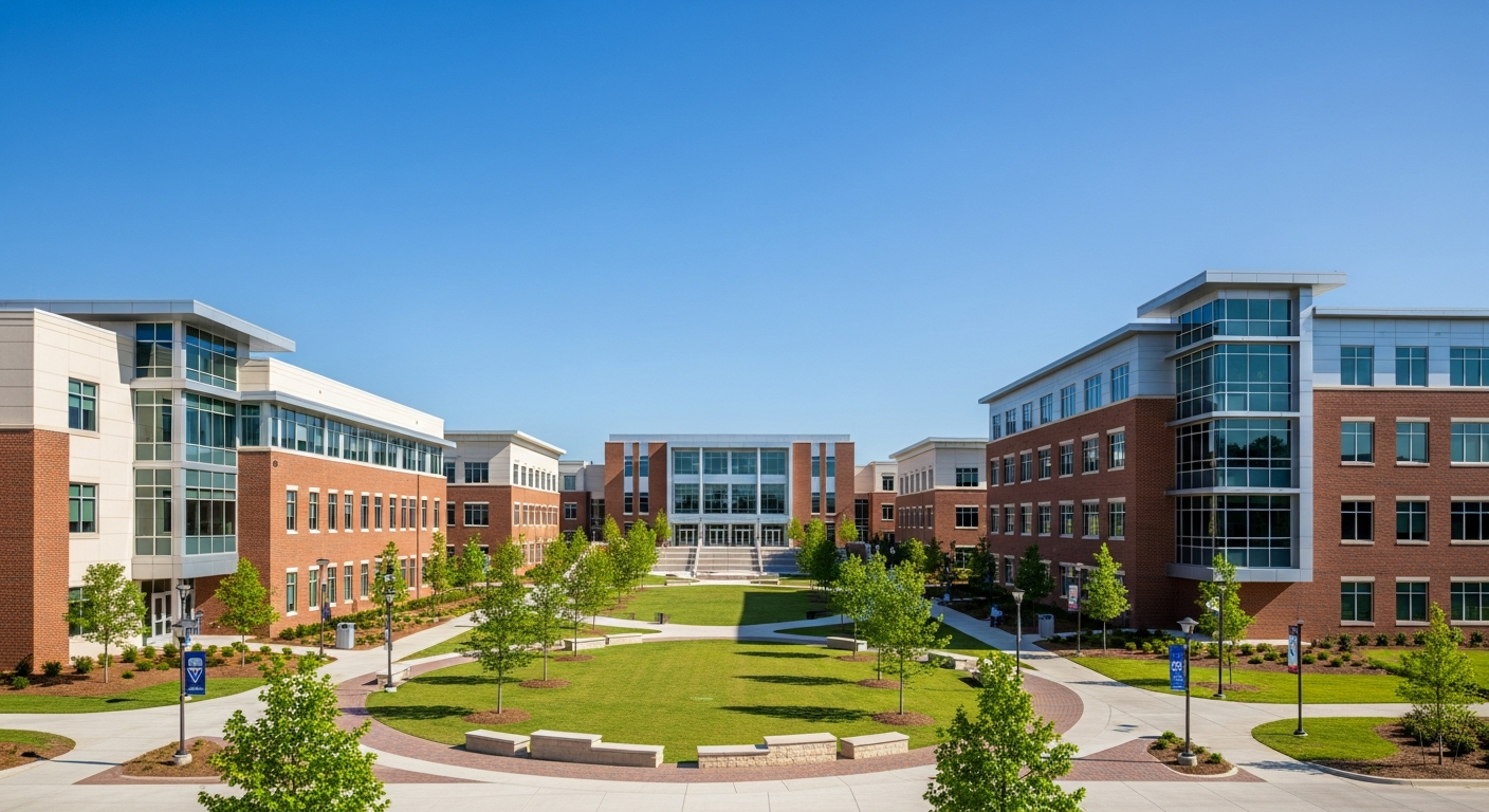 central quad or green space