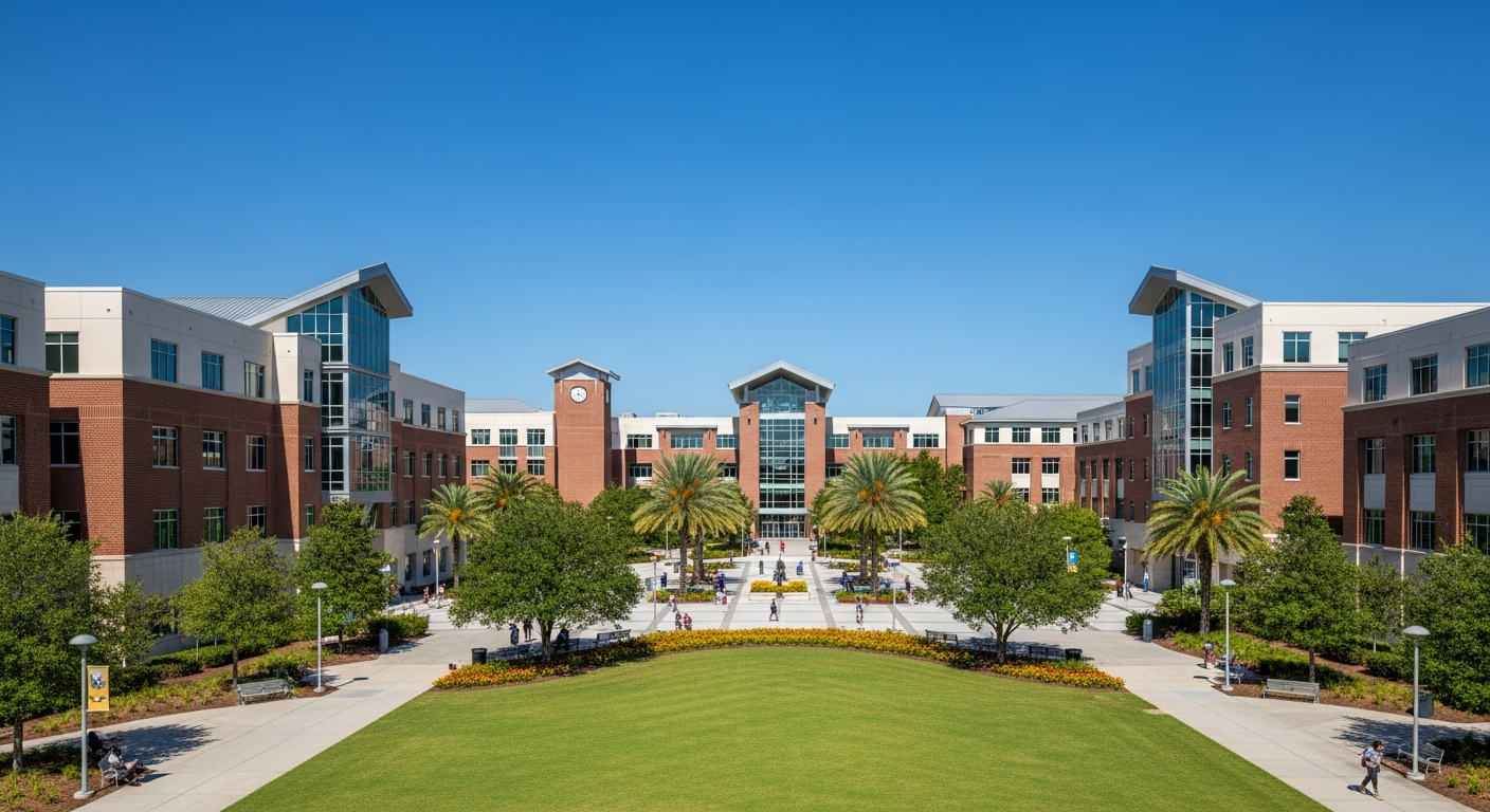 central quad or green space