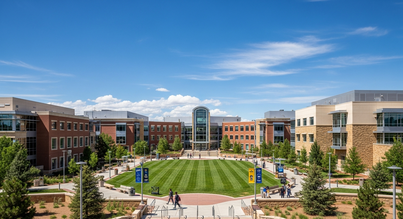 central quad or green space