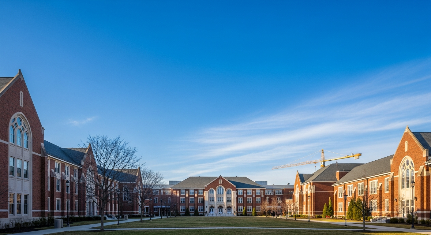 central quad or green space
