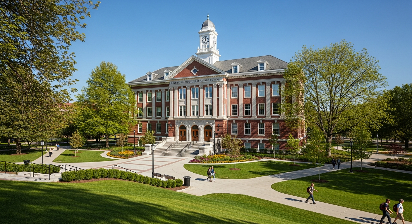 main administration building