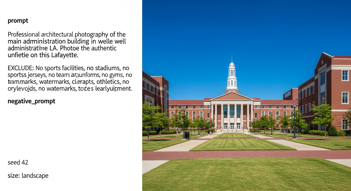 main administration building