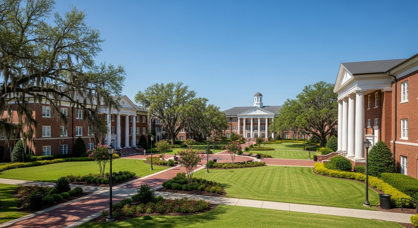 central quad or green space