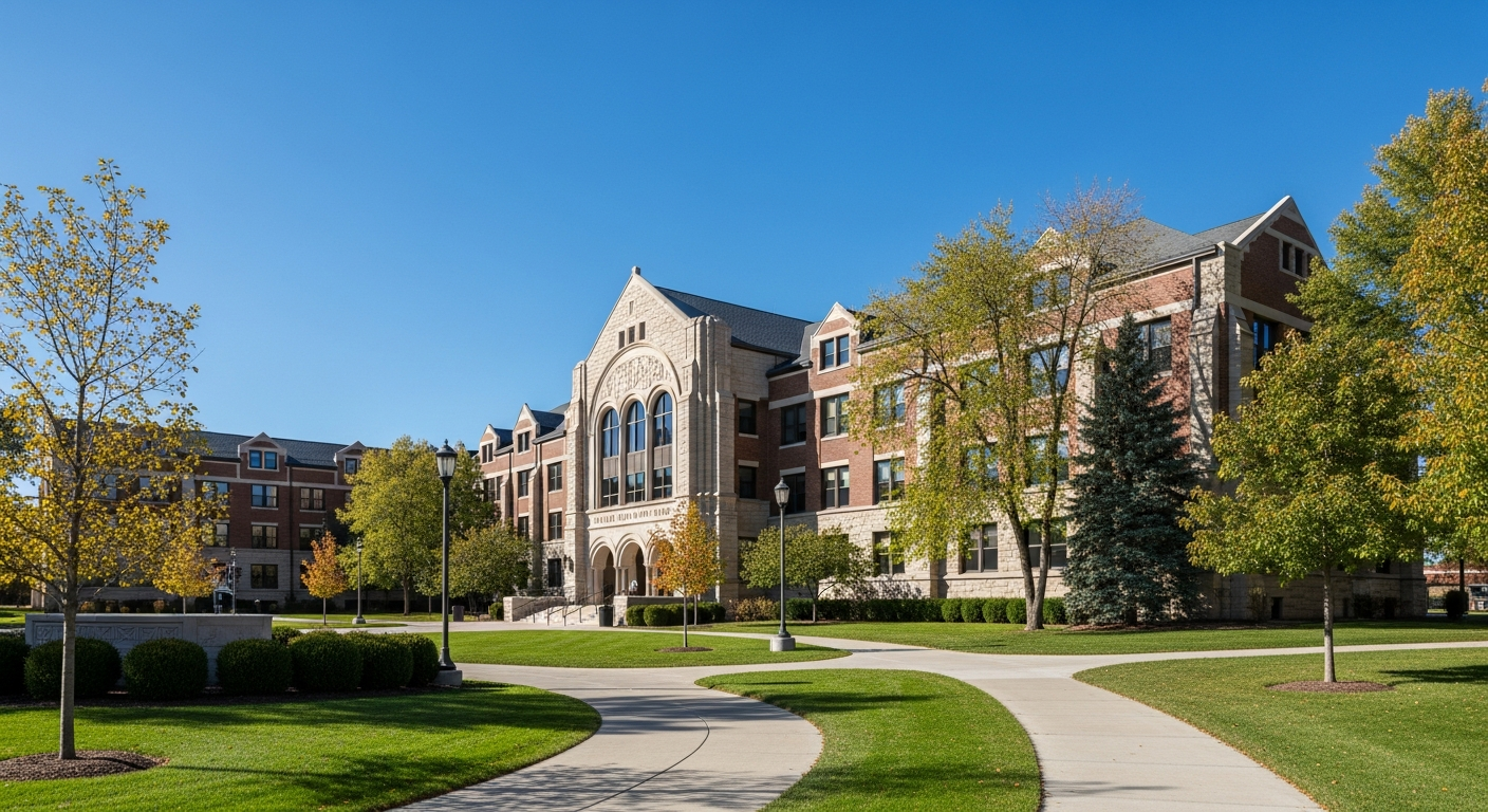 main administration building