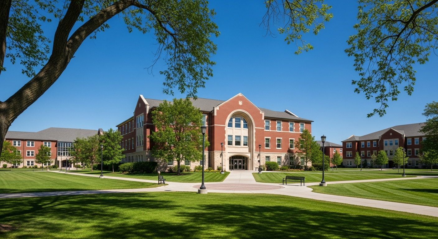 main administration building