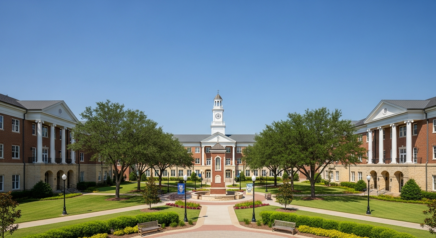 central quad or green space