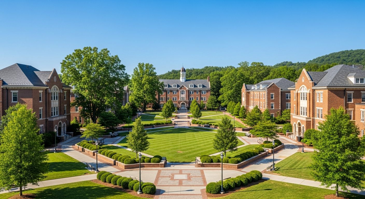 central quad or green space