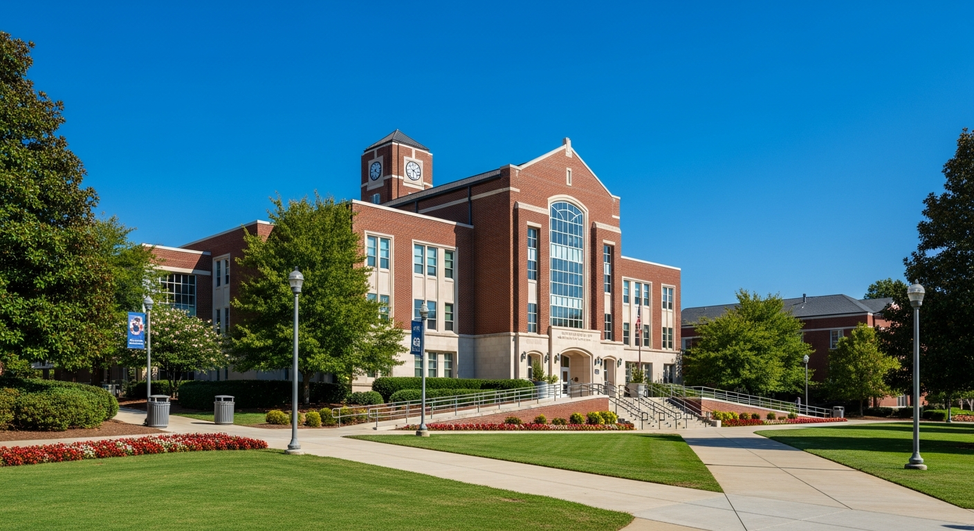 main administration building