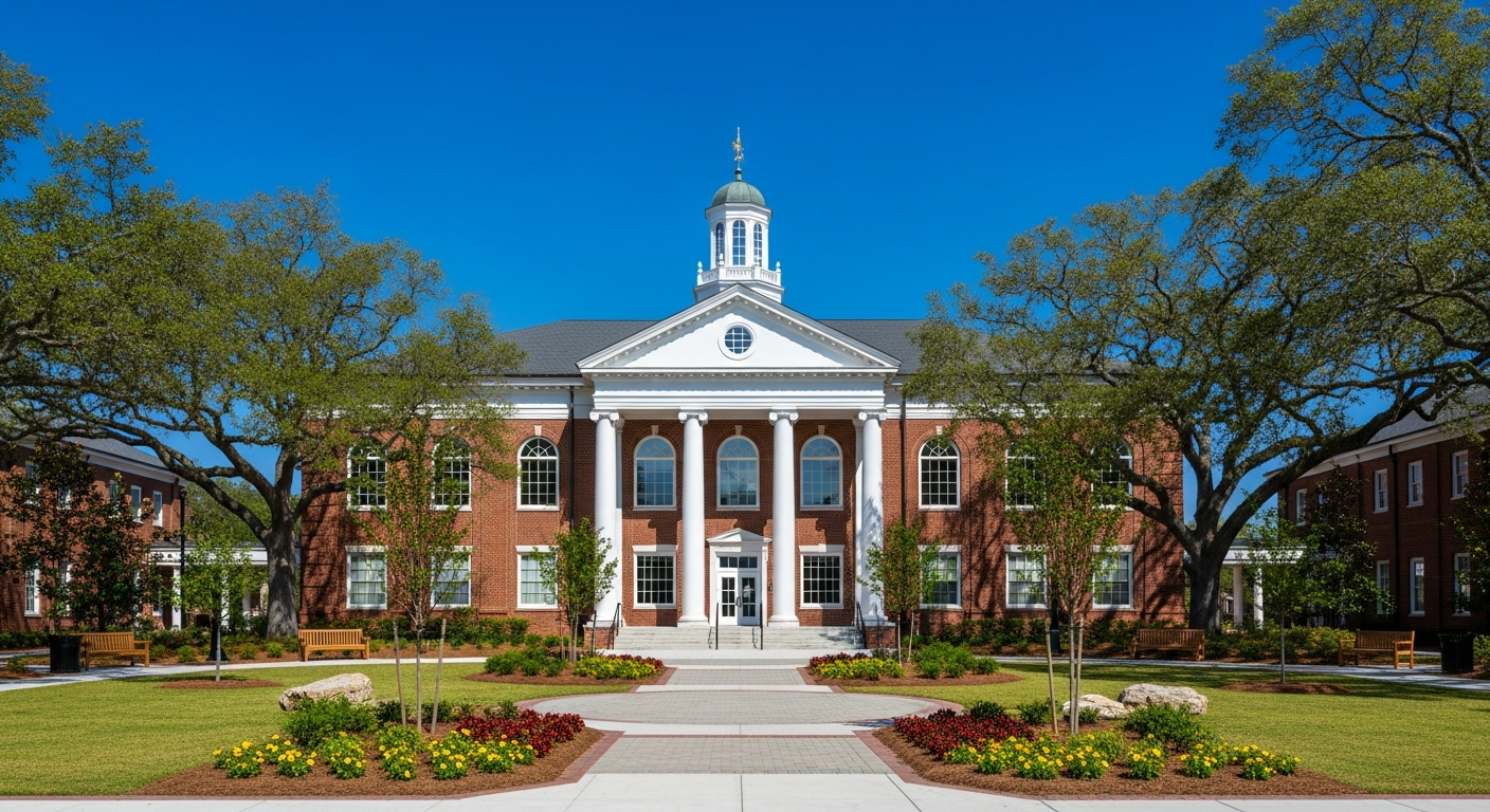 main administration building