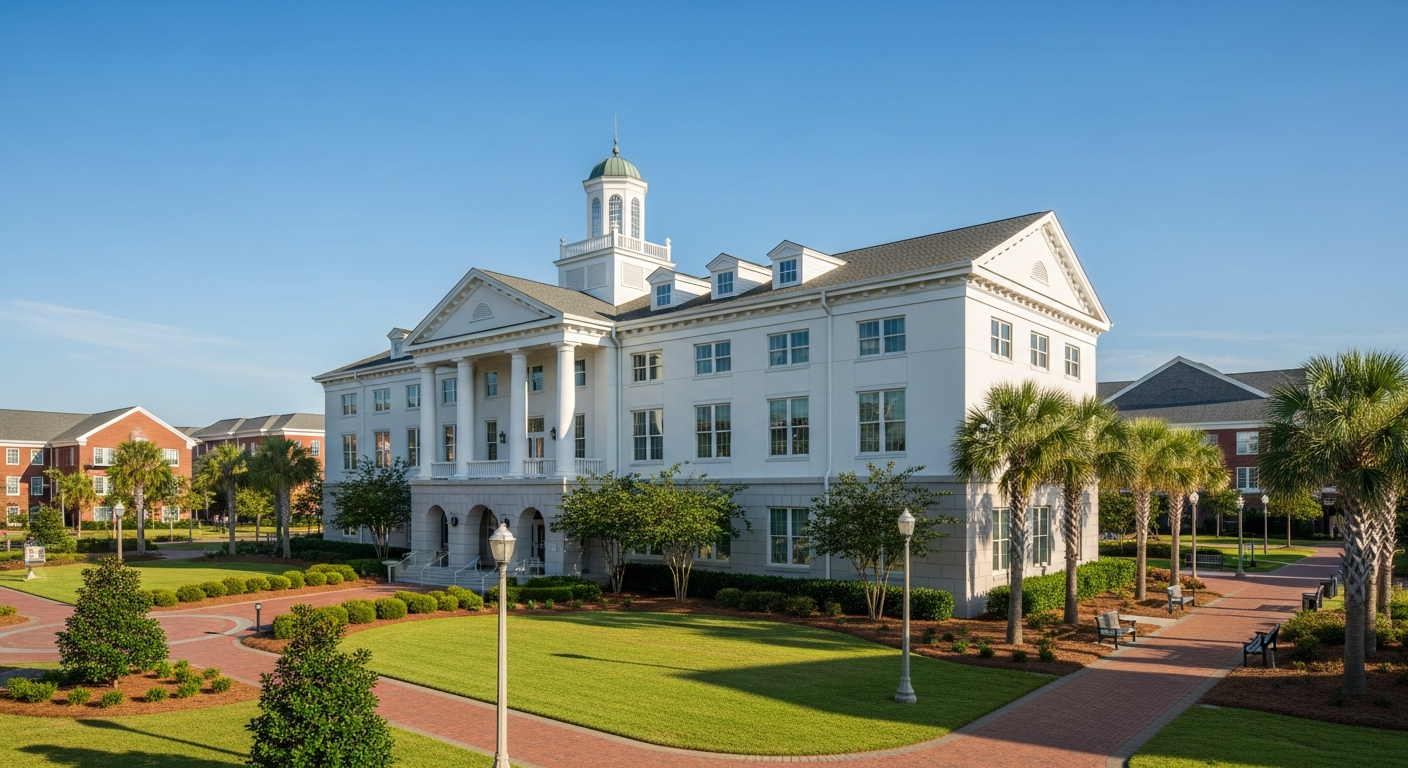 main administration building