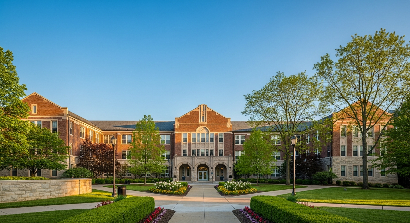 main administration building