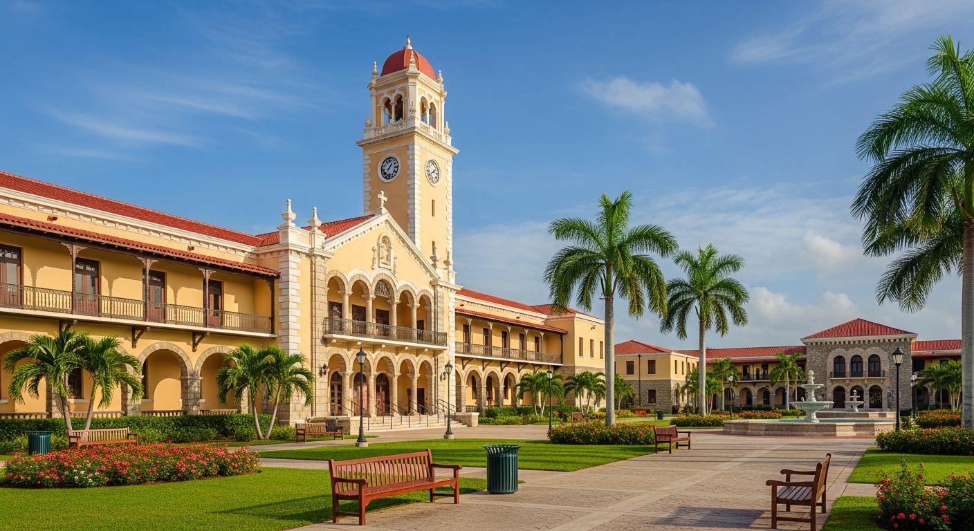 main administration building