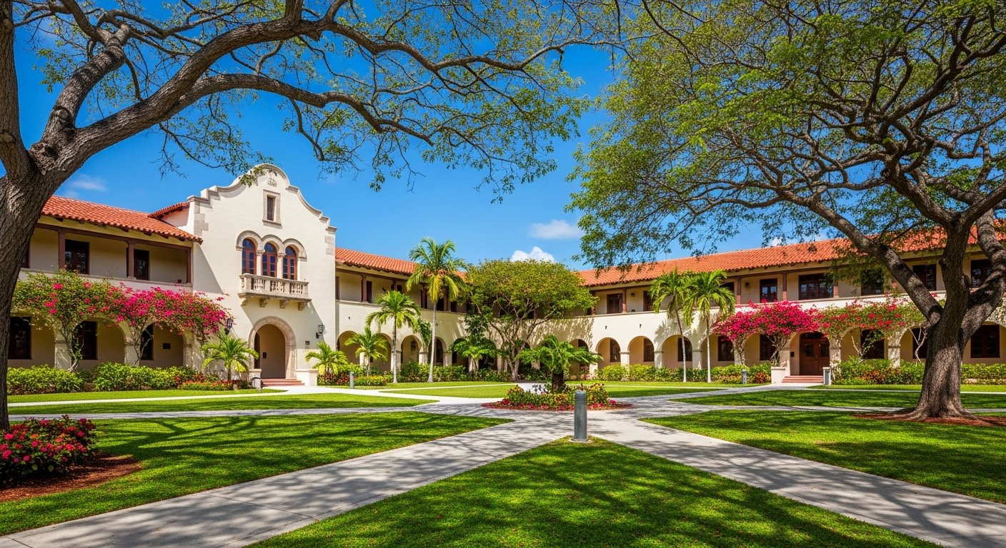 central quad or green space