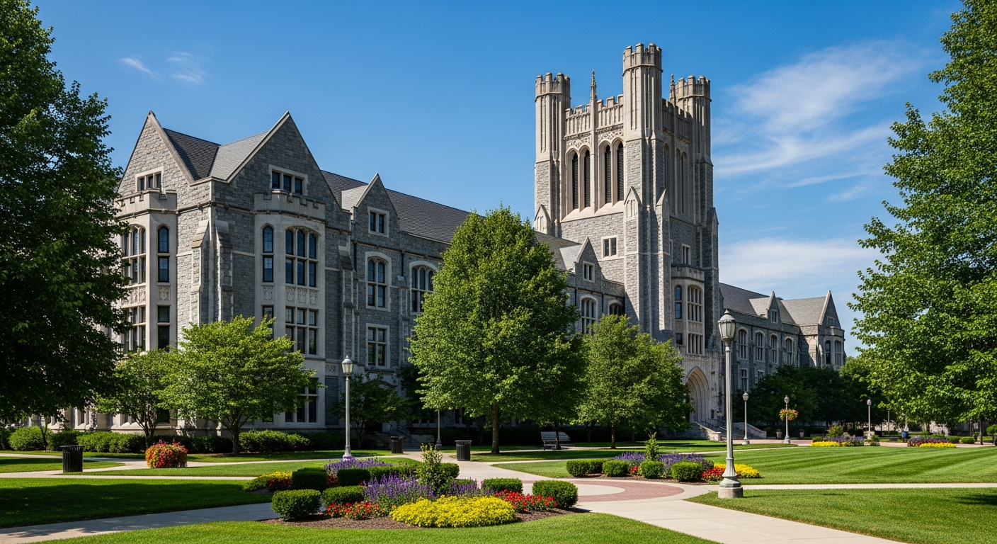 main administration building