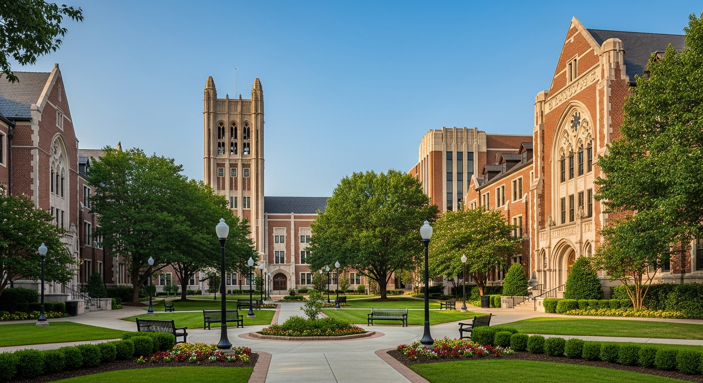 central quad or green space