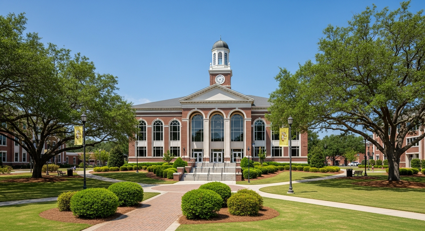 main administration building