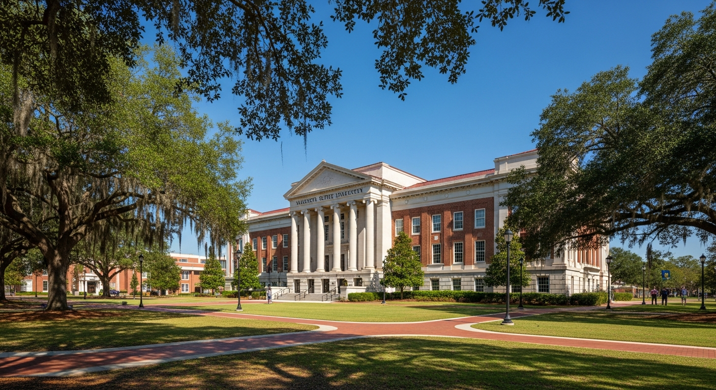 main administration building
