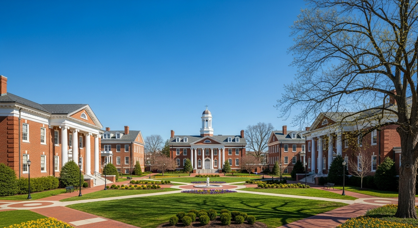 central quad or green space