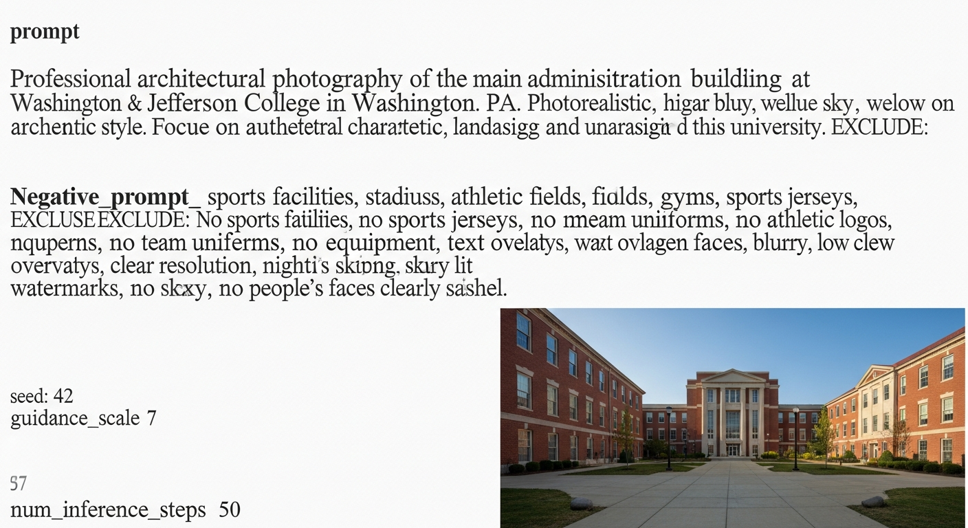 main administration building