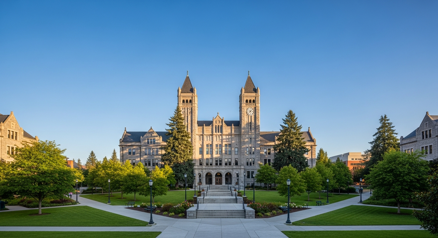 main administration building