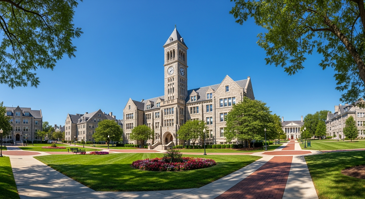 main administration building