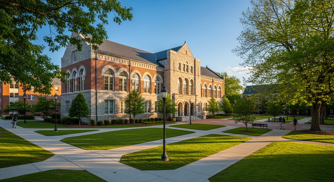 main administration building