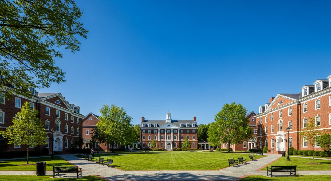 central quad or green space