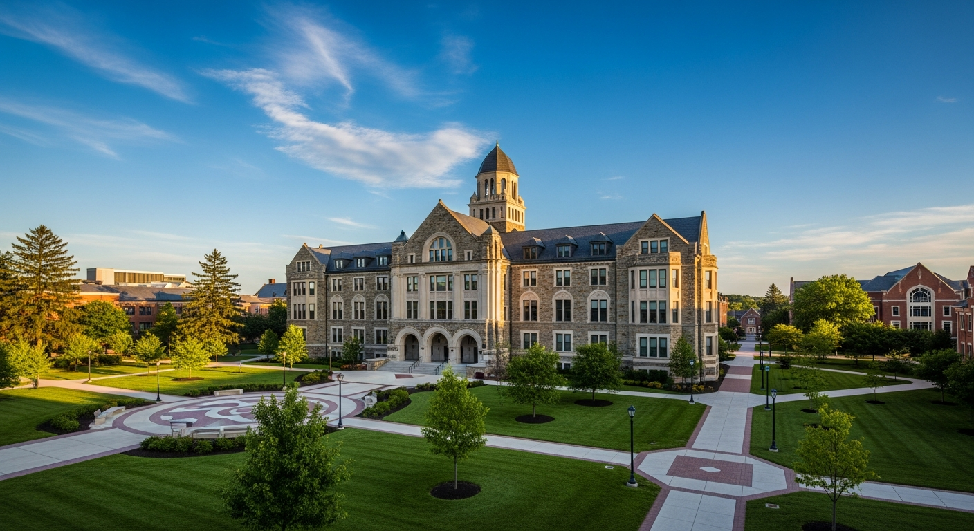 main administration building