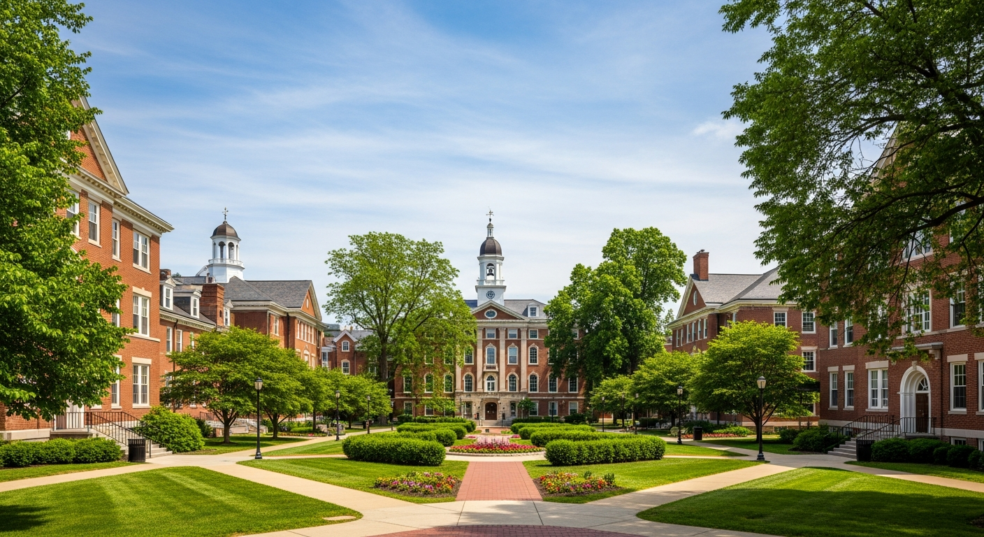 central quad or green space