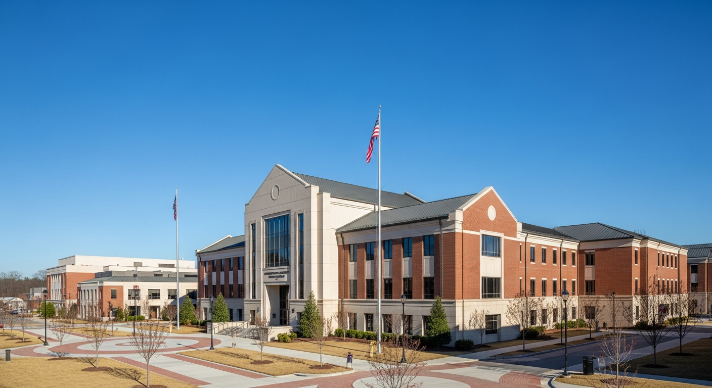 main administration building