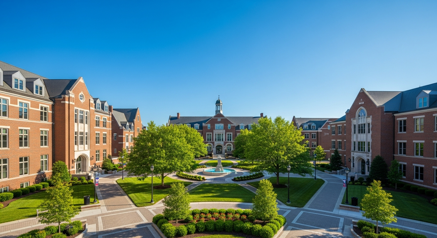central quad or green space