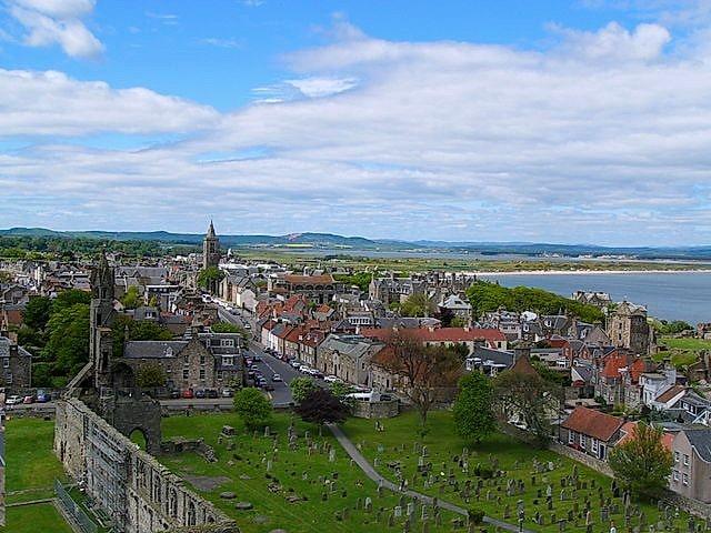 St Andrews from Regulus tower