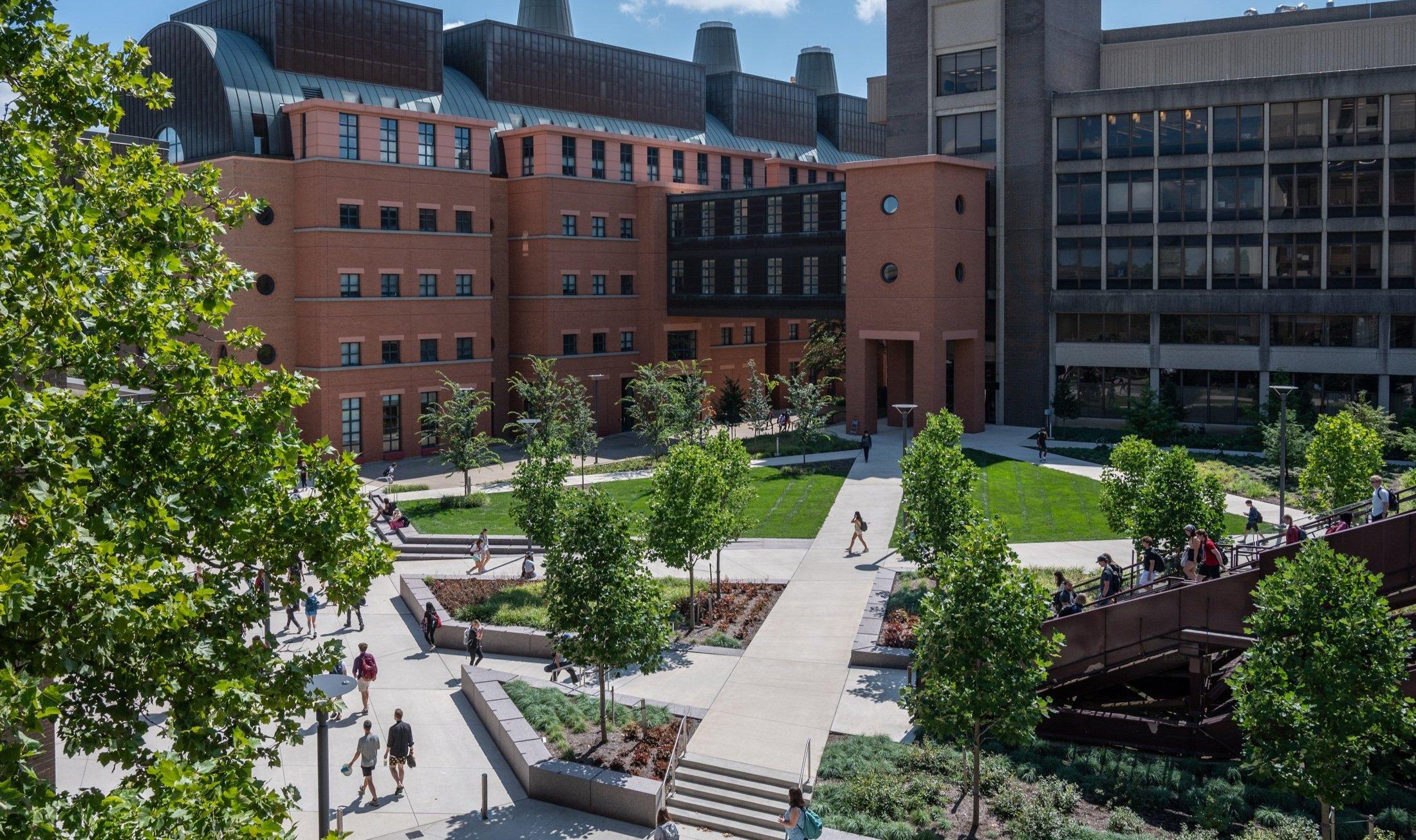 University of Cincinnati, Library Square Renovation — MKSK | Planning, Urban Design, & Landscape Architecture
