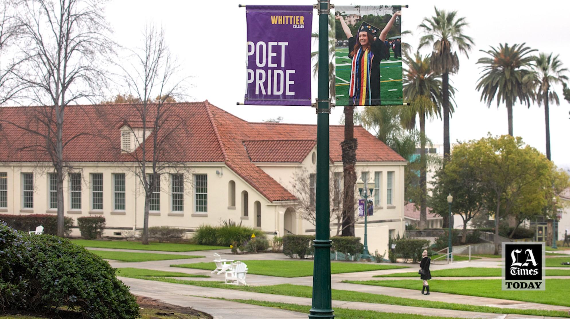 LA Times Today: Whittier College hit with low enrollment, financial woes - Los Angeles Times