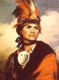 Mohawk Chief Joseph Brant Joseph Brant Portrait Artist George ...